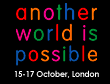 Logo Another World Is Possible 15-17 October 2004